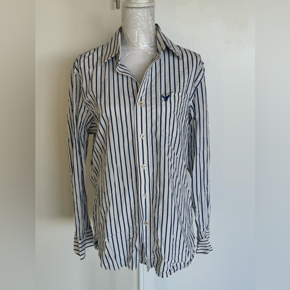 Vintage Fit American Eagle Men's Long Sleeve